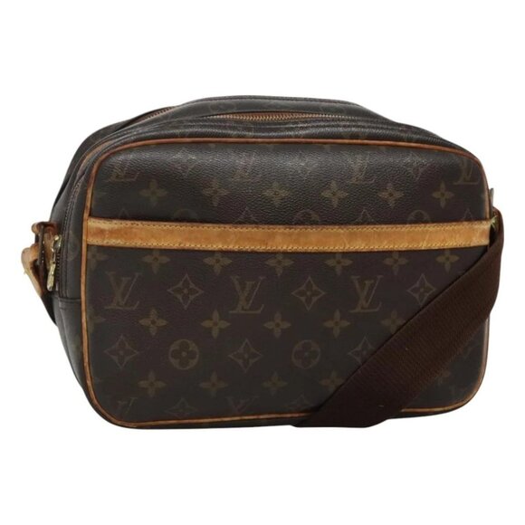 LOUIS VUITTON Monogram Reporter PM Shoulder Bag - Picture 1 of 16